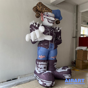 <span class=keywords><strong>2025</strong></span> sự kiện đạo cụ Inflatable <span class=keywords><strong>LED</strong></span> chiếu sáng lên cái chết thần, Inflatable chết mô hình bóng cho Halloween - Product Image 4