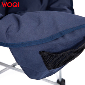 WOQI Chaise <span class=keywords><strong>de</strong></span> Loisirs Portable Moderne en Métal Siège Rembourré en Fer <span class=keywords><strong>pour</strong></span> Jardin Extérieur Plage <span class=keywords><strong>Bord</strong></span> <span class=keywords><strong>de</strong></span> <span class=keywords><strong>Mer</strong></span> Voyage Pêche Pique-Nique - Product Image 6