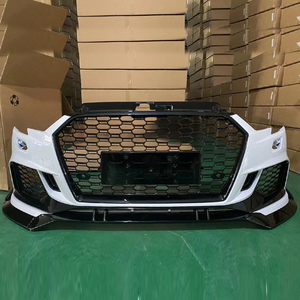 Pare-chocs avant style <span class=keywords><strong>RS3</strong></span> avec calandre nid d'abeille pour <span class=keywords><strong>Audi</strong></span> A3 S3 8V.5 2017-2020, kit de conversion d'usine. - Product Image 4