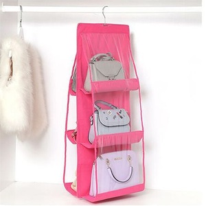 Nouvel Organisateur de Sacs à Main Suspendu 6 Poches 2026 pour Armoire et Penderie – Sac de Rangement Transparent pour Sacs à Main - Product Image 5