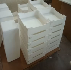 <span class=keywords><strong>Creuset</strong></span> et four en céramique de cordiérite-mullite professionnels pour la fusion du verre, fours réfractaires et terres rares - Product Image 5