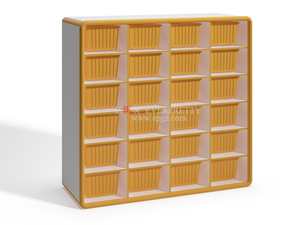 Étagère de <span class=keywords><strong>rangement</strong></span> pour chambre d'enfants avec paniers Armoire pour enfants Armoire de <span class=keywords><strong>rangement</strong></span> pour jouets à compartiments multiples pour le préscolaire - Product Image 5