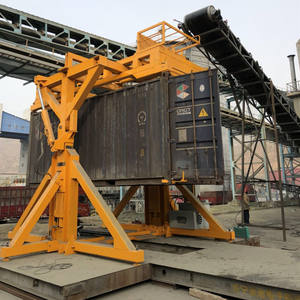 Mesin Pembalik Kontainer Otomatis 20ft Peralatan Pembalik Hidrolik Otomatis untuk Kontainer Dijual - Product Image 6