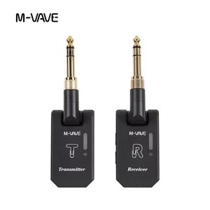 Système sans fil M-VAVE WS13 5,8 GHz, émetteur-récepteur, audio sans perte, rechargeable, adapté pour la guitare, la basse, les performances live - Product Image 2