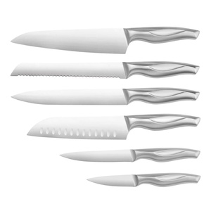 Ensemble de couteaux de cuisine de qualité supérieure, couteau de chef, couteau utilitaire, couteau à éplucher les fruits, ensemble de couteaux de chef en acier inoxydable - Product Image 1