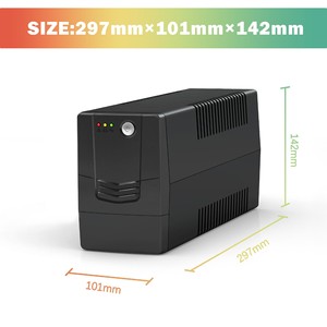 Mini-<span class=keywords><strong>onduleur</strong></span> électrique portable noir <span class=keywords><strong>650va</strong></span> avec chargeur de batterie, livraison gratuite - Product Image 2