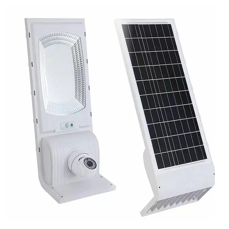 All In One Cctv Camera 4G 360 High Brightness 10000 Lumen Solar Led Street Light For Thailand Government Project