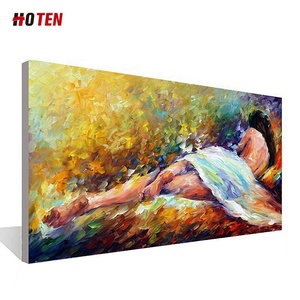 Pittura a olio astratta moderna <span class=keywords><strong>su</strong></span> tela Sexy giovane ragazza danzante nuda decorazione della <span class=keywords><strong>camera</strong></span> <span class=keywords><strong>da</strong></span> <span class=keywords><strong>letto</strong></span> dipinta a mano - Product Image 1