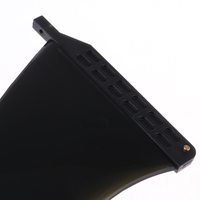 Dérives de Surf en plastique noir, 1 pièce, 9 pouces, pour Longboard