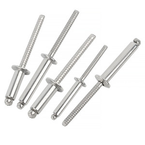 Bán buôn nhôm sắt thép không gỉ mở cuối đinh tán mù 2.4-6.4 vòng đầu đinh tán mù - Product Image 1