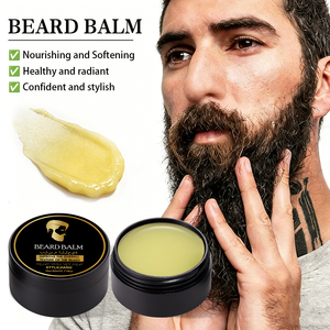 Kit Baume à Barbe Fait Main, Cire et Huile de Croissance pour la Coiffure et l'Entretien Quotidien de la Barbe - Product Image 3
