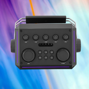 2026 bán chạy 5.25 "woofer CE FC RoHS âm nhạc thiên thần <span class=keywords><strong>mini</strong></span> boombox xách tay hifi bass rung loa với Micro không dây - Product Image 4