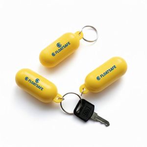 <b>Custom</b> Floating <b>Keychain</b> with Logo, <b>Custom</b> Waterproof Key Ring, Buoyant <b>Keychain</b> for Water Sports and Outdoor Activities - Product Image 4