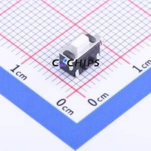 TS365CA Tactile Switch SMD Switch Single Pole Double Throw Rectangle Button 2.5N Horizontal Mount - Product Image 1