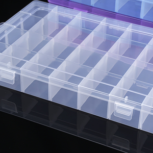 Nhà Máy Bán buôn PP nhựa lưu trữ hộp thiết kế hiện đại hình chữ nhật gấp hộp lưu trữ đa chức năng lưu trữ máy tính để bàn giá rẻ - Product Image 5