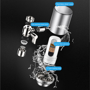 <span class=keywords><strong>Filtre</strong></span> à <span class=keywords><strong>Eau</strong></span> pour <span class=keywords><strong>Robinet</strong></span> de Cuisine, Purificateur d'<span class=keywords><strong>Eau</strong></span> pour Robinets Standard avec Acier Inoxydable 304 - Product Image 5