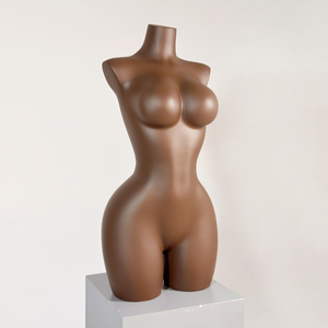 Nữ nửa cơ thể ngực mannequin trên thân váy hình thức giả sợi thủy tinh hiển thị đứng Bikini áo ngực đồ lót Tops showroom đạo cụ - Product Image 6