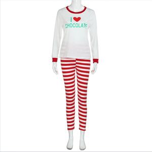Vente en gros <span class=keywords><strong>pas</strong></span> <span class=keywords><strong>cher</strong></span> personnalisé famille couple enfants bébé enfants Noël <span class=keywords><strong>tenue</strong></span> pyjamas ensemble <span class=keywords><strong>de</strong></span> vêtements famille correspondant Noël pyjama - Product Image 3