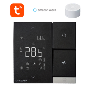 Termostato di <span class=keywords><strong>riscaldamento</strong></span> del termostato della stanza della bobina del ventilatore 220V Tuya di raffreddamento del termostato del <span class=keywords><strong>riscaldamento</strong></span> <span class=keywords><strong>a</strong></span> <span class=keywords><strong>pavimento</strong></span> - Product Image 1