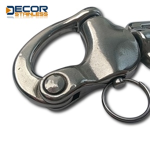 Chất lượng cao bán buôn gian lận phần cứng đánh bóng thép không gỉ xoay Snap xiềng xích với mắt hàm kết thúc tùy chỉnh đóng gói - Product Image 3