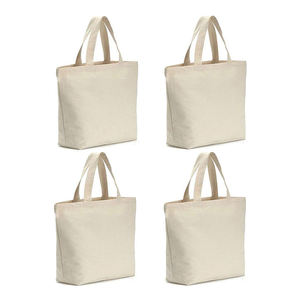 flat bottom canvas tote