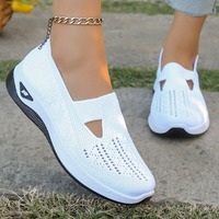 Nouvelles chaussures décontractées pour femmes printemps-été 2026 |   Chaussures de sport souples et respirantes à enfiler, vente chaude, directement de l'usine
