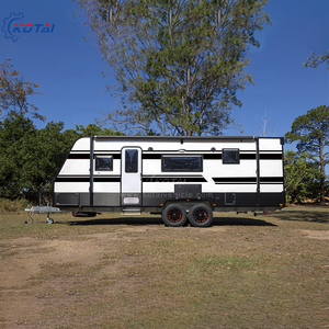 <span class=keywords><strong>Remorque</strong></span> de voyage 22Ft <span class=keywords><strong>Semi</strong></span> Off Road Caravan 4X4 Grande taille 4 couchettes Camping-car Rv Camping Camper Van - Product Image 4
