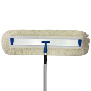Serpillère en coton à grande surface pour usage intensif, industrielle, hôpital, salle de sport, hôtel, avec plaque en aluminium et fixation <span class=keywords><strong>velcro</strong></span> - Product Image 2
