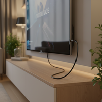 Cable de Alta Calidad Niuting Anti-Interferencia Sin Retraso 4k 60hz con Revestimiento de PVC Ecológico y Trenzado de Nylon Versión 2.0 para TV Box