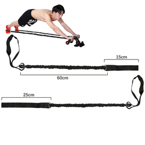<strong>Ab</strong> Abdominal Exercise Roller With Resistance Band Body Fitness Strength Training Machine <strong>AB</strong> Wheel Gym <strong>Tool</strong> - Product Image 6