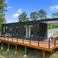 Maison Préfabriquée Conteneur à Deux Étages, Moderne Modulaire Détachable, Prix Villa Luxe 2-3 Chambres 20-40 Pieds