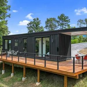 Casa Prefabricada de 2 Pisos Tipo Contenedor Moderno Modular Desmontable, <span class=keywords><strong>Precio</strong></span> de Casa Contenedor, Hotel de Lujo, Villa de 2 o 3 Dormitorios de 20 y 40 Pies - Product Image 3