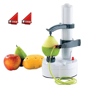 Éplucheur électrique multifonction pour fruits et <span class=keywords><strong>légumes</strong></span>, machine à couper les pommes de terre, éplucheur <span class=keywords><strong>automatique</strong></span> en acier inoxydable pour pommes - Product Image 1