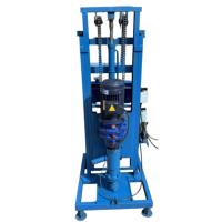 Machine de forage de puits d'eau semi-hydraulique électrique portable, petite, 80 m de profondeur, 3 kW, 220 V, pour ferme, maison, forage, haute sécurité
