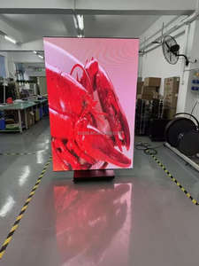 P1.86 P2.5 GOBパネル屋内広告両面三つ折り3つ折り電子折りたたみポスター<span class=keywords><strong>LED</strong></span>ディスプレイスクリーン - Product Image 6