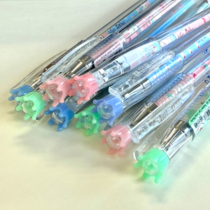 ZHIXIN, juego de bolígrafos borrables por calor de dibujos animados bonitos, lápices de escritura de tinta de <span class=keywords><strong>Gel</strong></span> para estudiantes de 0,5mm, Material de plástico azul, uso escolar y de oficina de 12 piezas - Product Image 3