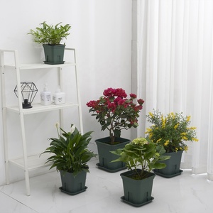 야외 Bunga Plastik 큰 광장 1 1.5 <span class=keywords><strong>2</strong></span> <span class=keywords><strong>3</strong></span> 5 갤런 플라스틱 꽃병 루트 마스터 정원 꽃 냄비 - Product Image 3