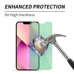 Película de vidrio templado para Iphone, Protector de pantalla Universal con pegamento completo para 12 11 13 - Product Image 2