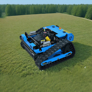 New Customized <b>Cheap</b> Safe Durable <b>Electric</b> Engine rc Robot zero Turn <b>lawn</b> <b>Mower</b> For Garden Cutting - Product Image 1