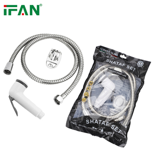 EUROCLIMA ODM <span class=keywords><strong>Douchette</strong></span> <span class=keywords><strong>WC</strong></span> portable en plastique, pistolet de pulvérisation <span class=keywords><strong>WC</strong></span>, ensemble de <span class=keywords><strong>douchette</strong></span> à main couleur blanche - Product Image 1