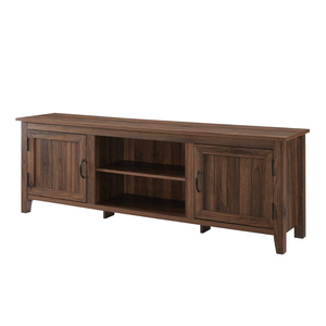 Walnut Panels Design Mid century Retro Modern Classic <strong>Tv</strong> <strong>Stand</strong> <strong>case</strong> with Cabinet for 85 Inch <strong>Tv</strong> Stylish - Product Image 5