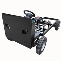 60V 5000W 2000KG 550-13 roue boîte de ramassage camion salle à manger Bus voiture électrique tracteur remorque Construction plate-forme châssis