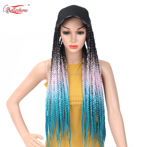 Tomo — mèches synthétiques pour tressage, perruque avec mèches en dégradé, chapeau de <span class=keywords><strong>basket</strong></span>-ball, 3x boîte, offre spéciale - Product Image 3
