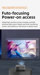 Projecteur numérique LED Full HD 1080P 3D Cinema Wifi 1200 ANSI Lumens 4K Haute Luminosité 5G Smart TV pour Réunions, Jeux Vidéo et Présentations - Product Image 3