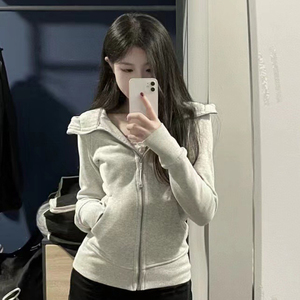 Top Sportivo da <span class=keywords><strong>Donna</strong></span>, Giacca Slim per Yoga e Corsa, Set Autunno/Inverno, Cardigan Caldo con Zip - Product Image 2