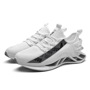 Zapatillas deportivas ligeras para hombre, de caña baja, para correr y todoterreno, con tejido de malla transpirable y antideslizantes, que aumentan la altura. - Product Image 5