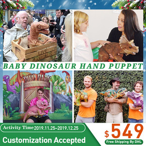 Regalo de Navidad Marioneta de Dinosaurio Animatrónico Realista y Móvil - Product Image 2