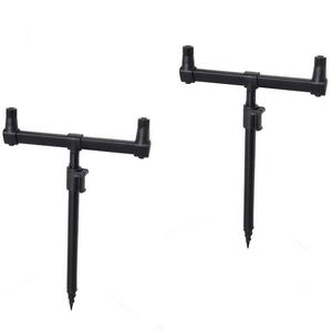 Support de canne à pêche en alliage d'aluminium Topline, pieds réglables, support de canne à pêche pour la carpe, alarme - Product Image 2