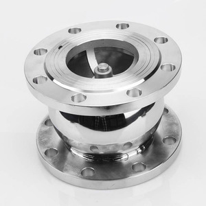 Válvula de Retención de Bola de Acero Inoxidable Zheyuanfei DN40 DN50 DN65 DN80 DN100 DN125, Grado Sanitario, Silenciosa, Unidireccional - Product Image 2