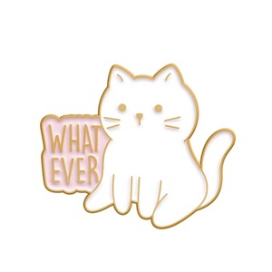 Pins de esmalte electrochapado con diseño de personajes de TV y películas, letreros divertidos, edición limitada, anti-social, para aliviar el estrés, motivadores - Product Image 1